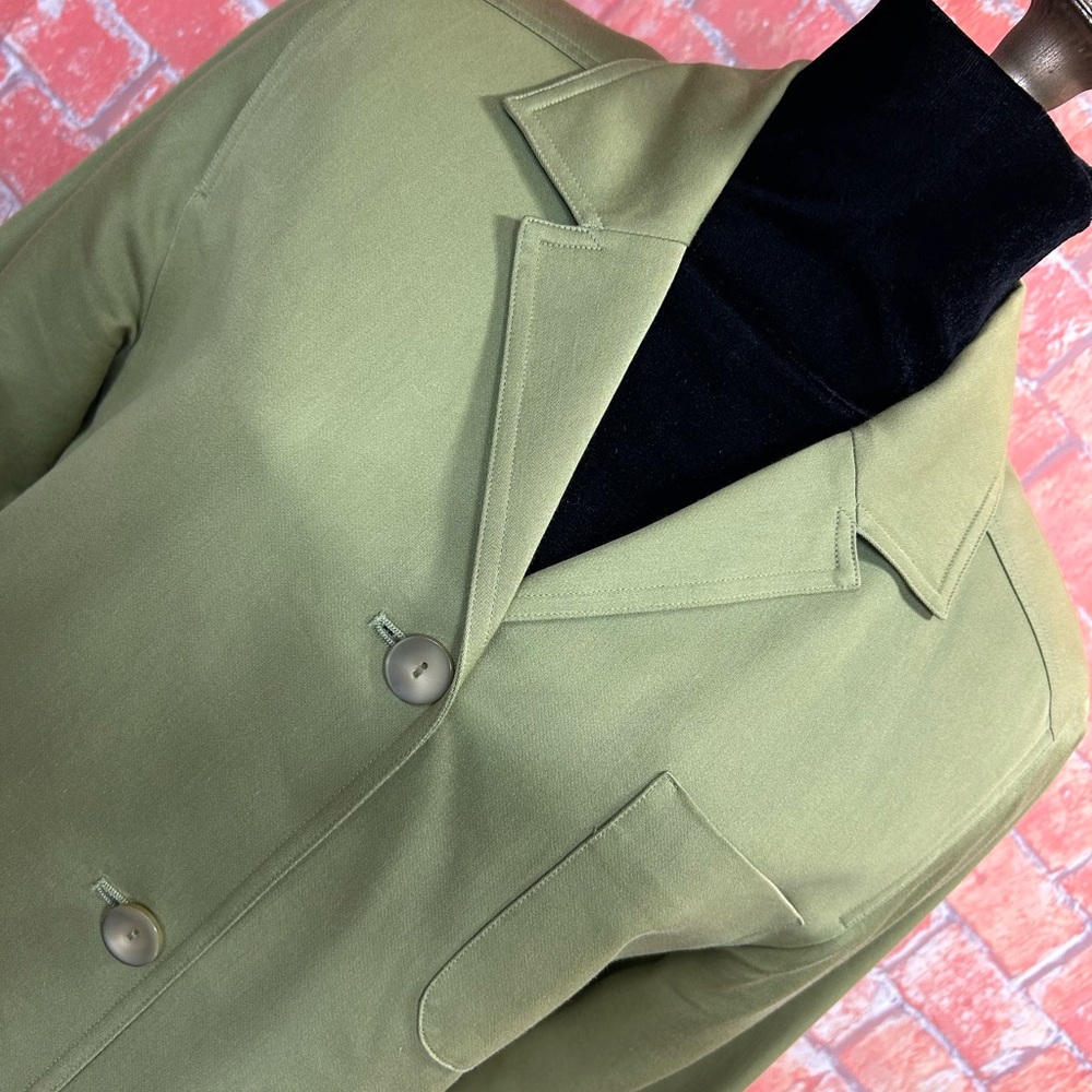 Pendleton Vintage Silk Blend Button Front Blazer - image 2